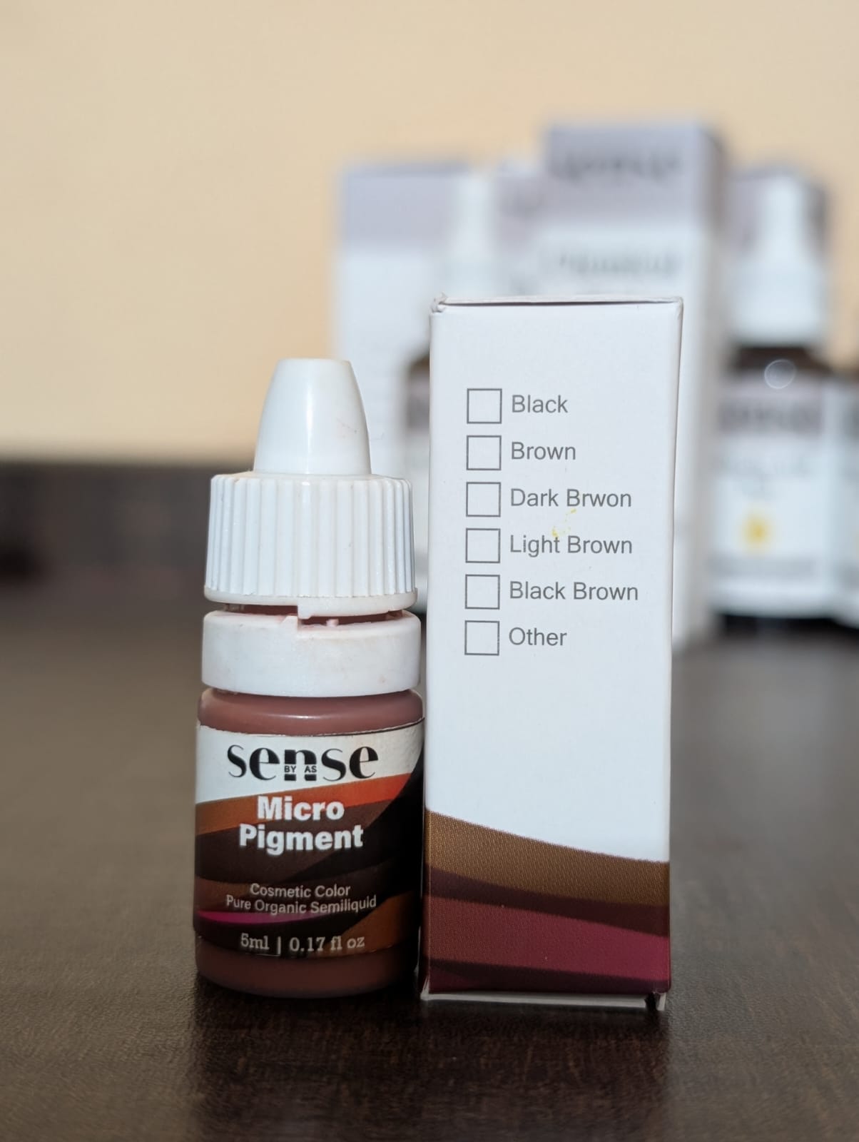 Micropigment Tint Color for Lips & Eyebrows