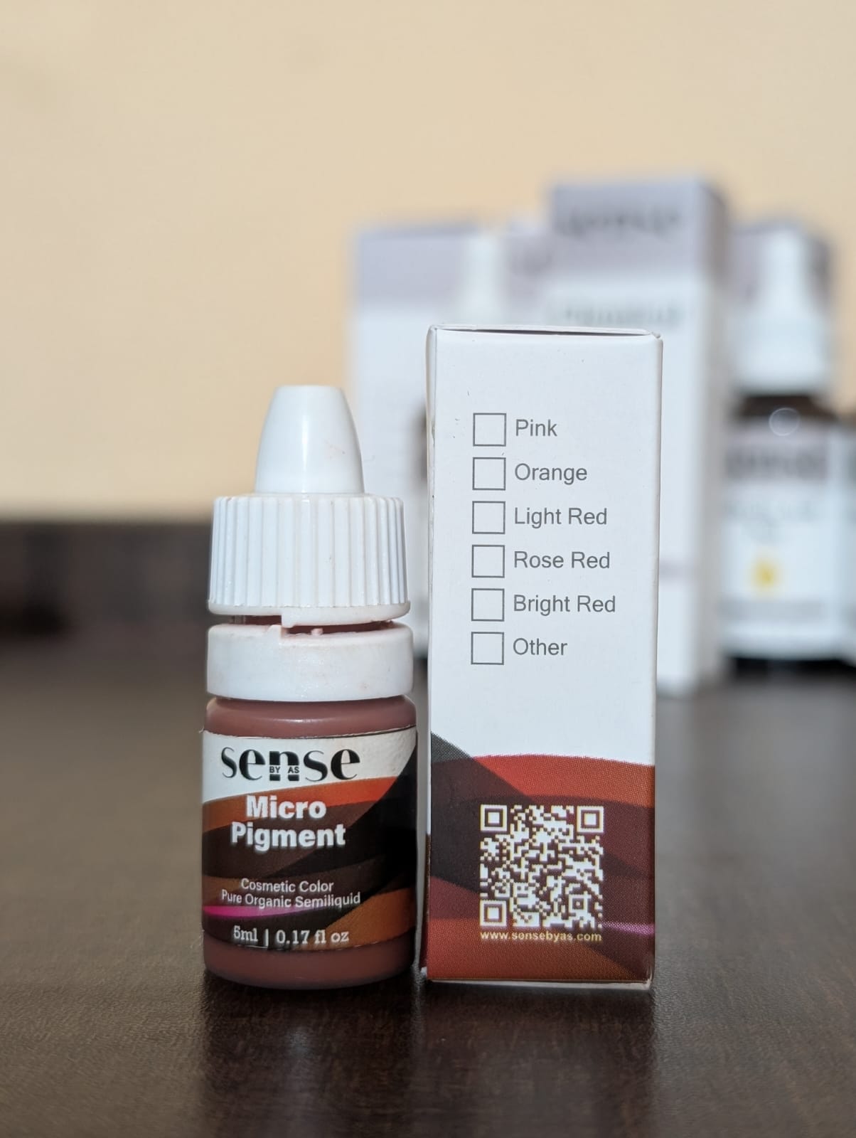 Micropigment Tint Color for Lips & Eyebrows