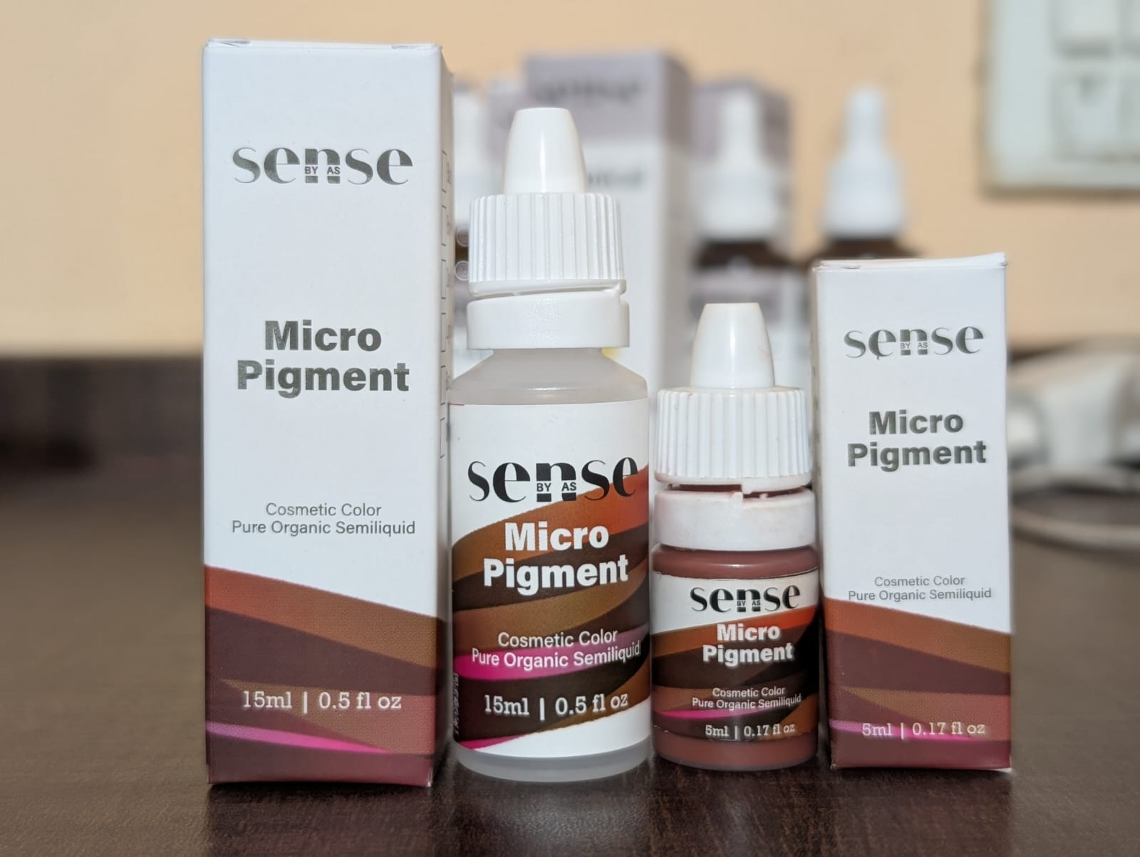 Micropigment Tint Color for Lips & Eyebrows